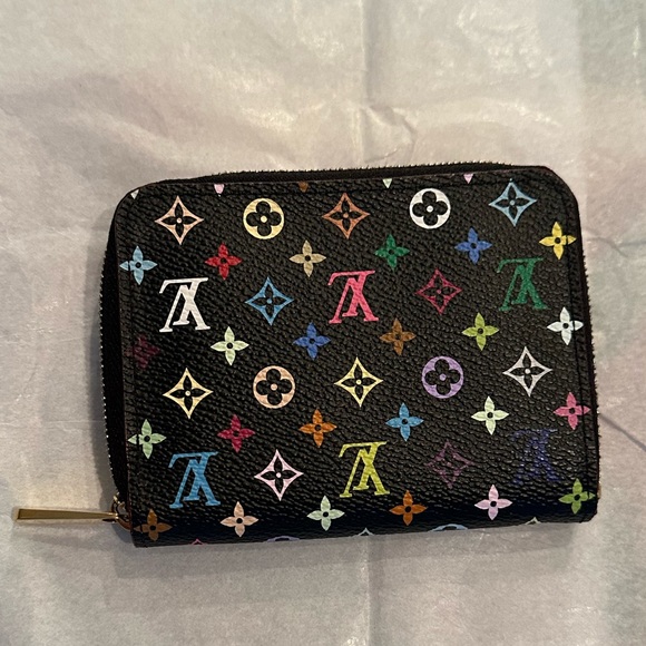 NWOT Louis Vuitton Monogram Multicolore Zippy Coin Purse Wallet - Picture 2 of 12